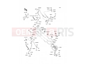 KAWASAKI VN1700 CLASSIC ABS (VN1700FEF) Brake Piping