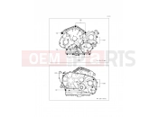KAWASAKI 2014 Crankcase Bolt Pattern