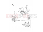 KAWASAKI VULCAN 1700 VOYAGER CUSTOM ABS (VN1700KEF) Right Engine Cover(s)