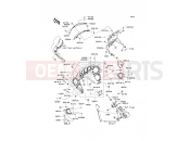 KAWASAKI VULCAN 1700 VOYAGER CUSTOM ABS (VN1700KEF) Cowling(Inner)