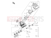 KAWASAKI Z1000SX (ZX1000LEF) Air Cleaner