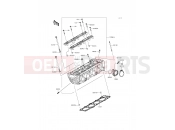 KAWASAKI Z800 (ZR800CEF) Cylinder Head