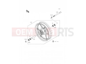 KAWASAKI Z800 (ZR800CEF) Front Hub