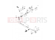 KAWASAKI Z800 ABS (ZR800BEF) Gear Change Mechanism