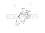 KAWASAKI Z800 ABS (ZR800BEF) Brake Pedal
