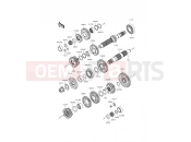 KAWASAKI ER-6f (EX650EFF) Transmission