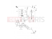 KAWASAKI 2015 Rear Master Cylinder