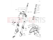 KAWASAKI J300 ABS (SC300BFFA) Front Fender(s)