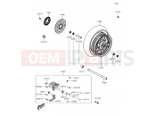 KAWASAKI J300 ABS (SC300BFFA) Front Hub