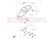 KAWASAKI J300 ABS (SC300BFFA) Seat