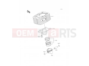 KAWASAKI KLX125 (KLX125CFF) Cylinder/Piston(s)