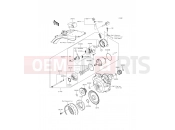KAWASAKI KLX125 (KLX125CFF) Starter Motor