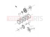 KAWASAKI NINJA 300 (EX300AFF) Clutch