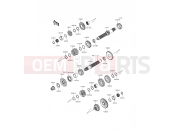 KAWASAKI NINJA 300 (EX300AFF) Transmission