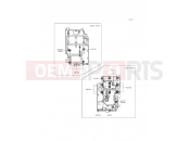 KAWASAKI NINJA 300 (EX300AFF) Crankcase Bolt Pattern