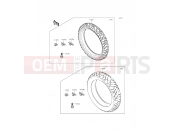 KAWASAKI NINJA 300 (EX300AFF) Tires