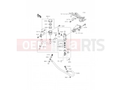 KAWASAKI NINJA 300 (EX300AFFA) Rear Master Cylinder
