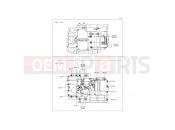 KAWASAKI Ninja 650 ABS (EX650FFF) Crankcase Bolt Pattern