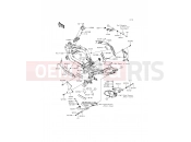 KAWASAKI Ninja 650 ABS (EX650FFF) Frame Fittings
