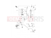 KAWASAKI Ninja 650 ABS (EX650FFF) Rear Master Cylinder