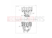 KAWASAKI NINJA ZX-6R ABS (ZX636FFF) Crankcase Bolt Pattern