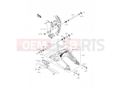 KAWASAKI NINJA ZX-6R ABS (ZX636FFF) Swingarm