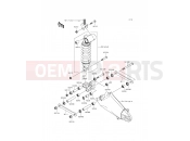 KAWASAKI NINJA ZX-6R ABS (ZX636FFF) Suspension/Shock Absorber