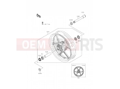 KAWASAKI NINJA ZX-6R ABS (ZX636FFF) Front Hub