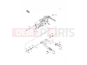 KAWASAKI VULCAN 1700 NOMAD ABS (VN1700DFF) Swingarm