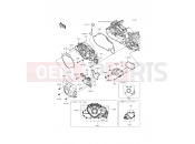 KAWASAKI VULCAN 1700 VOYAGER ABS (VN1700BFF) Left Engine Cover(s)
