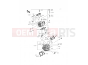 KAWASAKI VULCAN 900 CLASSIC (VN900BFFA) Cylinder Head