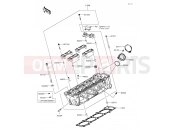 KAWASAKI Z1000SX ABS (ZX1000MFF) Cylinder Head