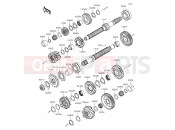 KAWASAKI Z1000SX ABS (ZX1000MFF) Transmission
