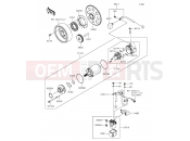 KAWASAKI Z1000SX ABS (ZX1000MFF) Starter Motor