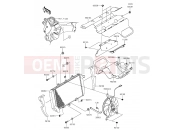 KAWASAKI Z1000SX ABS (ZX1000MFF) Radiator