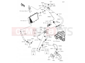 KAWASAKI Z1000SX ABS (ZX1000MFF) Water Pipe