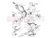 KAWASAKI Z1000SX ABS (ZX1000MFF) Frame Fittings