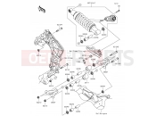 KAWASAKI Z1000SX ABS (ZX1000MFF) Suspension/Shock Absorber