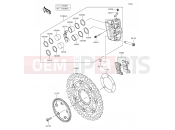 KAWASAKI Z1000SX ABS (ZX1000MFF) Front Brake