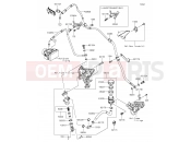 KAWASAKI Z1000SX ABS (ZX1000MFF) Rear Master Cylinder