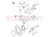 KAWASAKI Z1000SX ABS (ZX1000MFF) Rear Brake