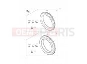 KAWASAKI Z250SL (BR250EFF) Tires