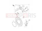 KAWASAKI Z250SL (BR250EFF) Front Brake