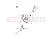 KAWASAKI Z250SL ABS (BR250FFF) Front Hub