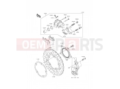 KAWASAKI Z250SL ABS (BR250FFF) Front Brake