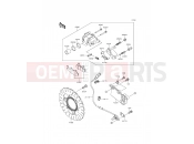 KAWASAKI Z250SL ABS (BR250FFF) Rear Brake