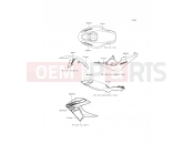 KAWASAKI Z250SL ABS (BR250FFF) Decals(Orange)