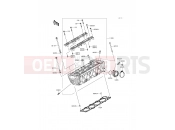 KAWASAKI Z800 ABS (ZR800BFF) Cylinder Head