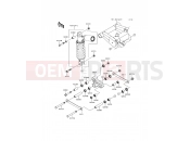KAWASAKI Z800 ABS (ZR800BFF) Suspension/Shock Absorber