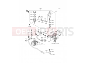 KAWASAKI Z800 ABS (ZR800BFF) Rear Master Cylinder